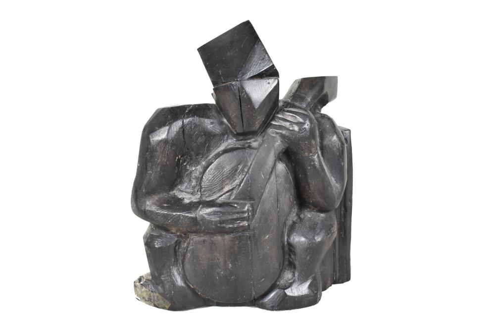 AMERICAN SCHOOL, MODERNIST CARVED