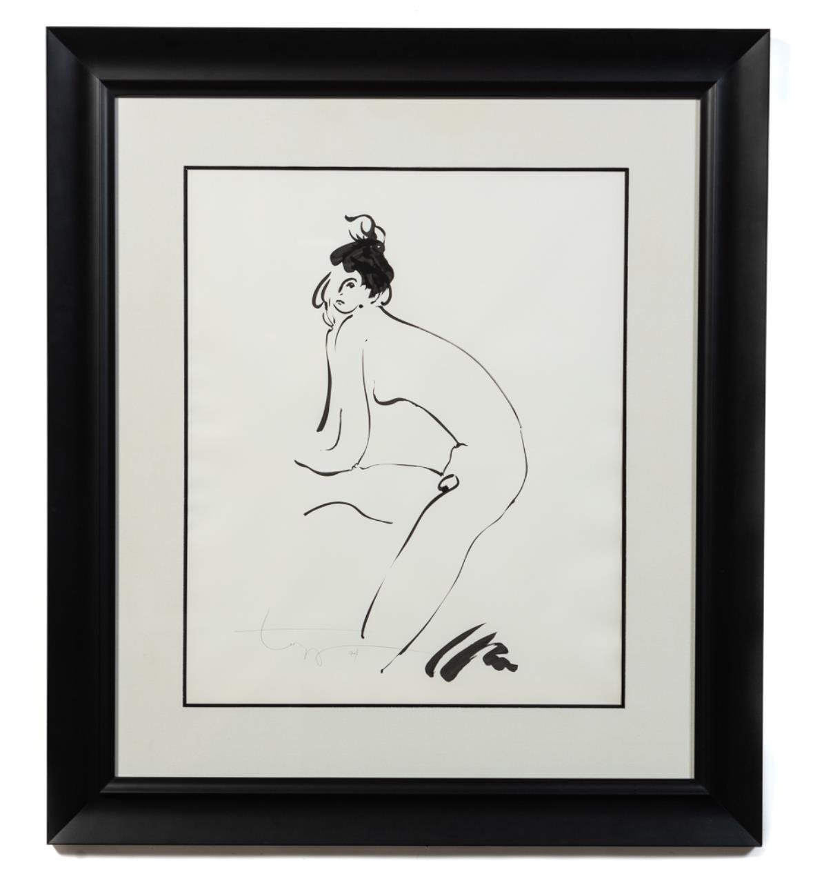 AMERICAN SCHOOL MODERNIST NUDE,