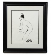AMERICAN SCHOOL MODERNIST NUDE