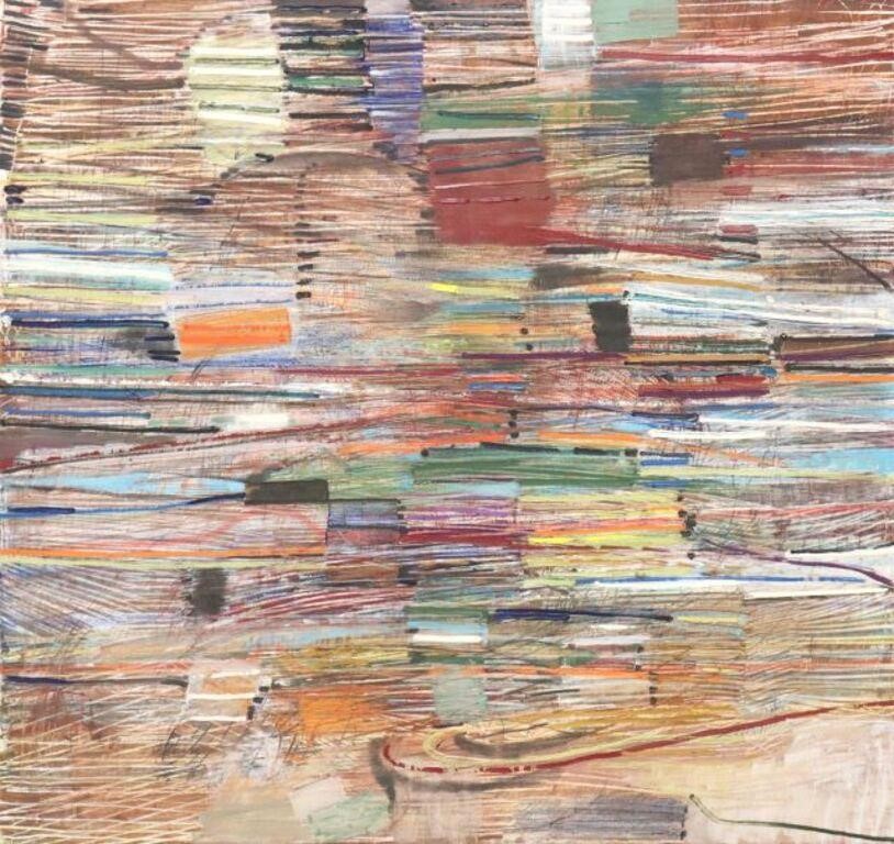AMERICAN SCHOOL MODERNIST PAINTING,