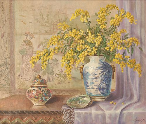 AMERICAN SCHOOL O/C PAINTING, STILL