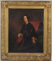 AMERICAN SCHOOL, O/C PORTRAIT