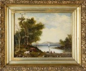 AMERICAN SCHOOL OIL ON CANVAS