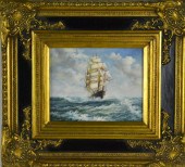 American School Oil Painting o