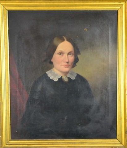 American School Oil Painting On