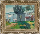 American School painting, titl
