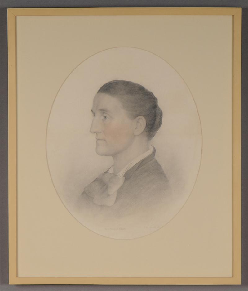 AMERICAN SCHOOL: PAIR OF PENCIL