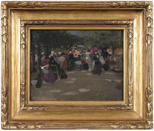 AMERICAN SCHOOL PARK SCENE(early