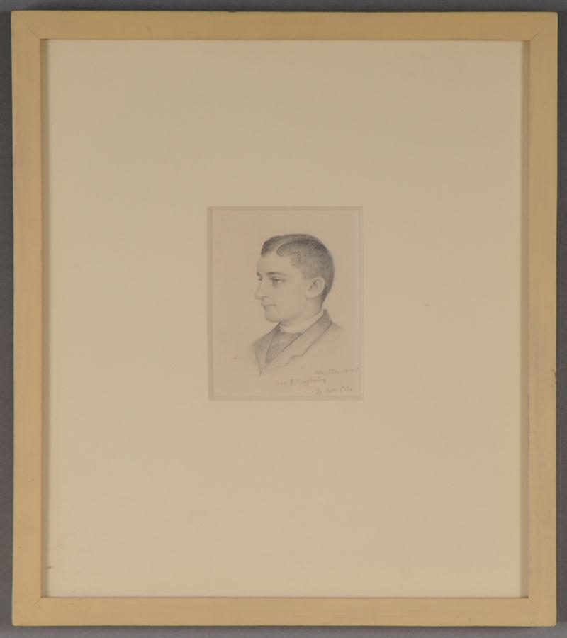 AMERICAN SCHOOL: PENCIL BUST