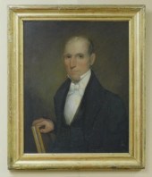 AMERICAN SCHOOL PORTRAIT OF A