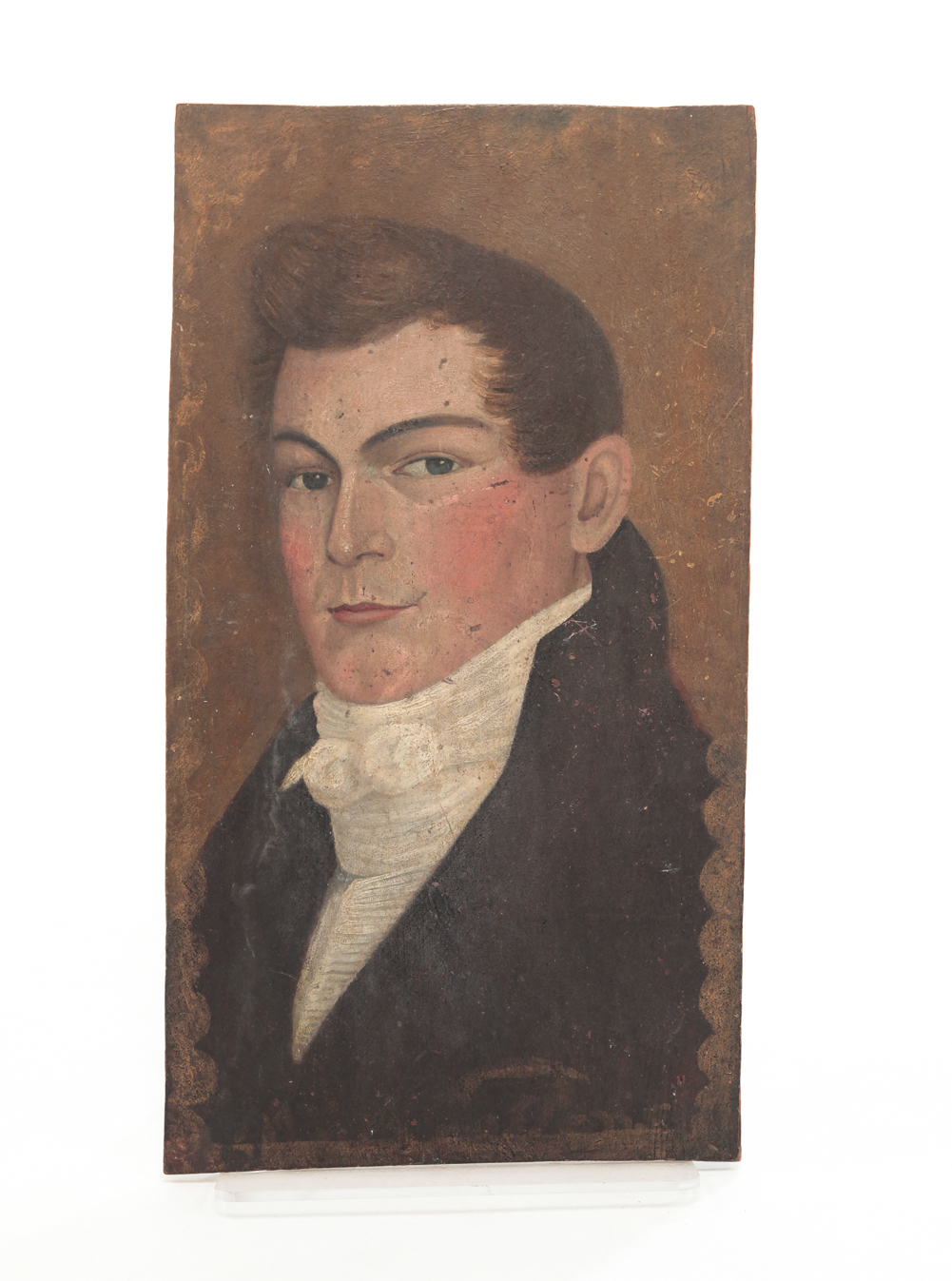 AMERICAN SCHOOL PORTRAIT OF A YOUNG