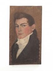 AMERICAN SCHOOL PORTRAIT OF A