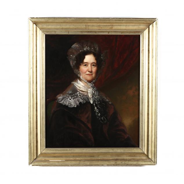 AMERICAN SCHOOL PORTRAIT OF A