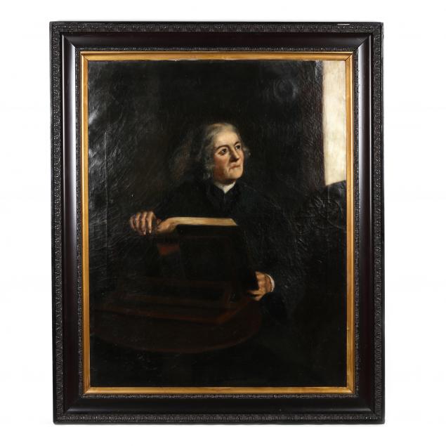 AMERICAN SCHOOL PORTRAIT OF A