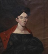 AMERICAN SCHOOL PORTRAIT OF A