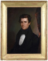 AMERICAN SCHOOL PORTRAIT OF A