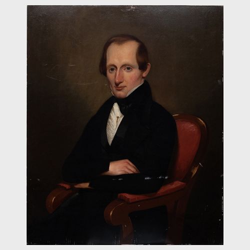 AMERICAN SCHOOL: PORTRAIT OF A