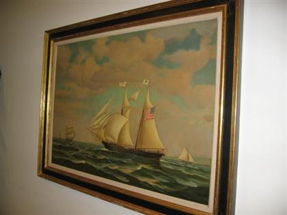American school    portrait of a