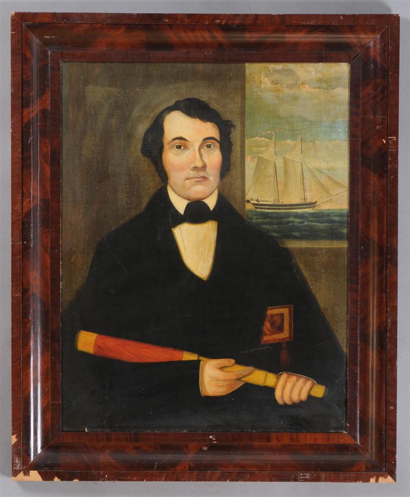 AMERICAN SCHOOL: PORTRAIT OF