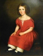 AMERICAN SCHOOL, "PORTRAIT OF