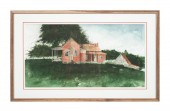 AMERICAN SCHOOL, RED FARMHOUSE
