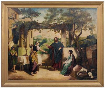 American School religious scene,