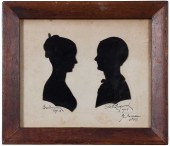 AMERICAN SCHOOL SILHOUETTE POR