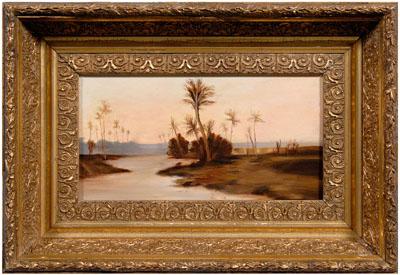 American School tropical landscape,