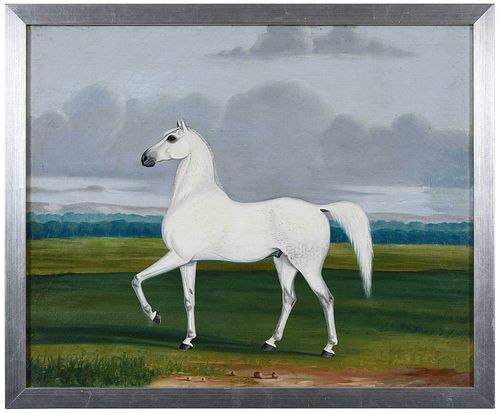 AMERICAN SCHOOL WHITE HORSE(19th