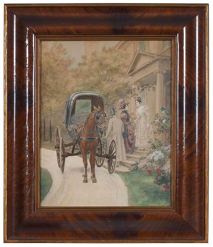 AMERICAN SCHOOL(19th century) Horse
