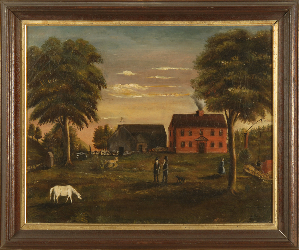 AMERICAN SCHOOL19th CenturyFarmyard
