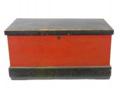 AMERICAN SEA CHEST. 19TH CENTU