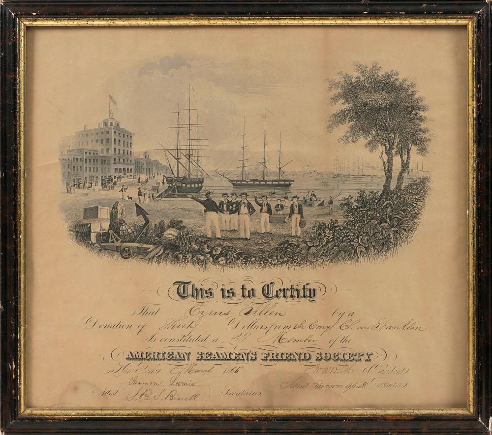 AMERICAN SEAMEN'S FRIEND SOCIETY