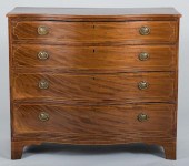 AMERICAN SERPENTINE CHEST, 19T