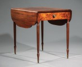 AMERICAN SHERATON CARVED MAHOG