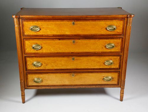 AMERICAN SHERATON INLAID CHERRY