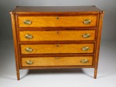 AMERICAN SHERATON INLAID CHERR