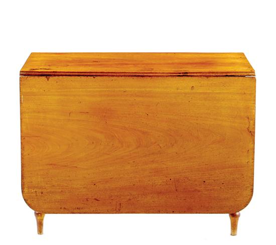 American Sheraton mahogany dining