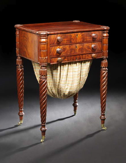 American Sheraton Mahogany Work