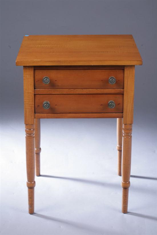 AMERICAN SHERATON TWO-DRAWER
