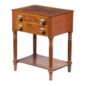 AMERICAN SHERATON TWO DRAWER W
