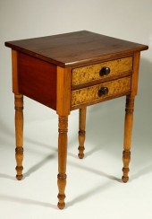 AMERICAN SHERATON TWO-DRAWER W