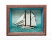 AMERICAN SHIP DIORAMA. Marylan