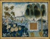 AMERICAN SILK-WORK EMBROIDERED