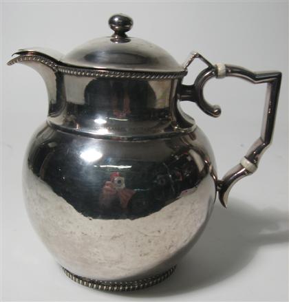 American silver "beer " jug    19th