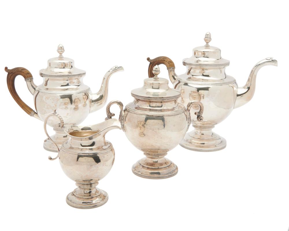 AMERICAN SILVER FOUR PIECE COFFEE