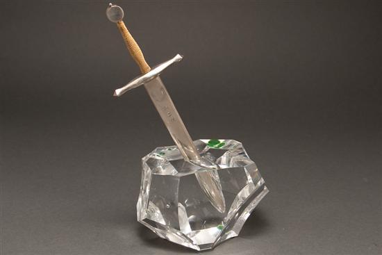 American silver, gold and cut glass