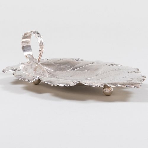 AMERICAN SILVER LEAF SHAPED