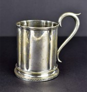 AMERICAN SILVER MUG19th Centur