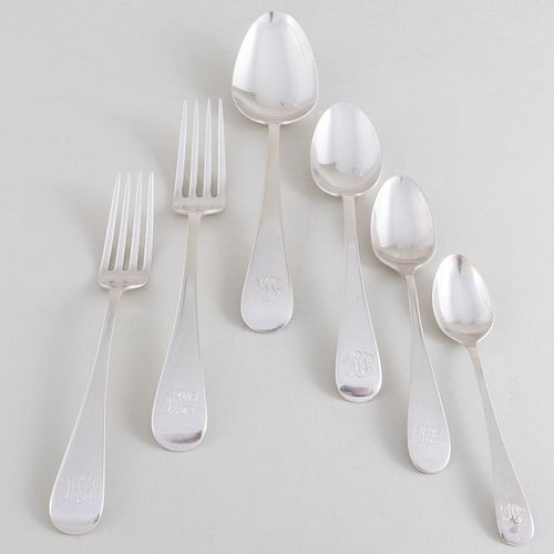 AMERICAN SILVER PART FLATWARE